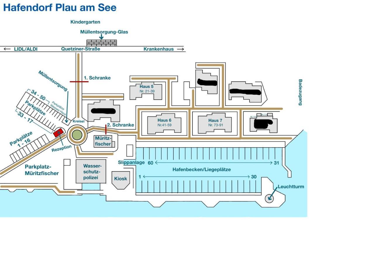 Maisonette Jocki P6 A9 Plau am See Exterior foto